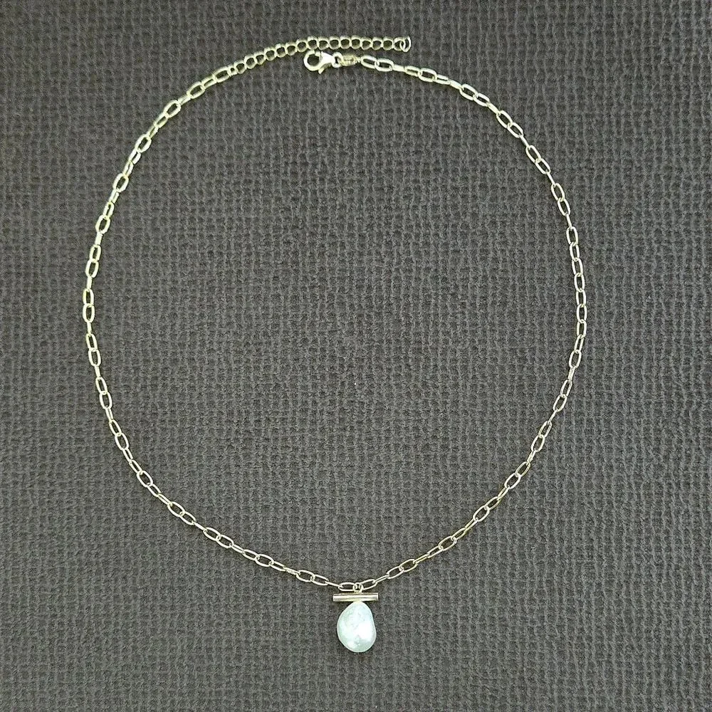 Stationary Freshwater Pearl Necklace - NWT